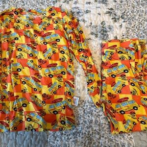 Bamboo bliss pizza van pj set size 4T